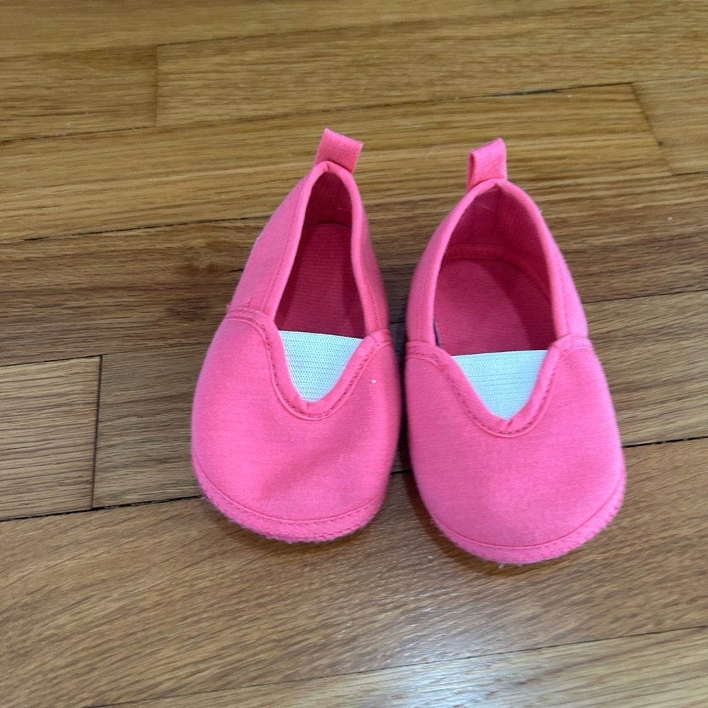 Vibrant Pink Kids Slip-On Slippers